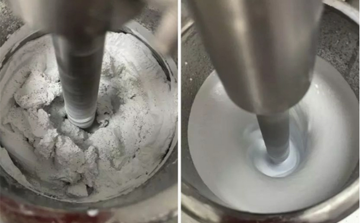 （图：涂料分散剂分散效果）